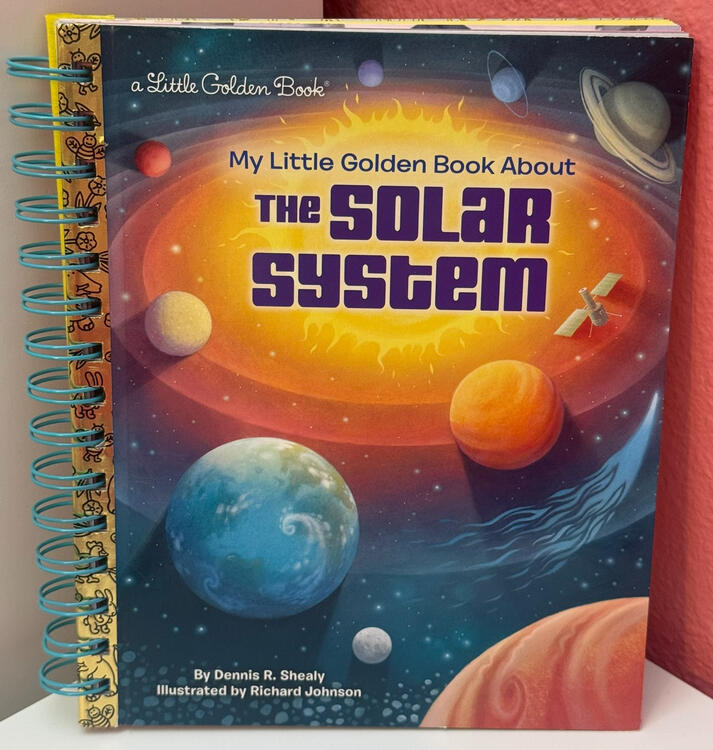 My Little Golden Book About The Solar System Item #CL73 - $35
