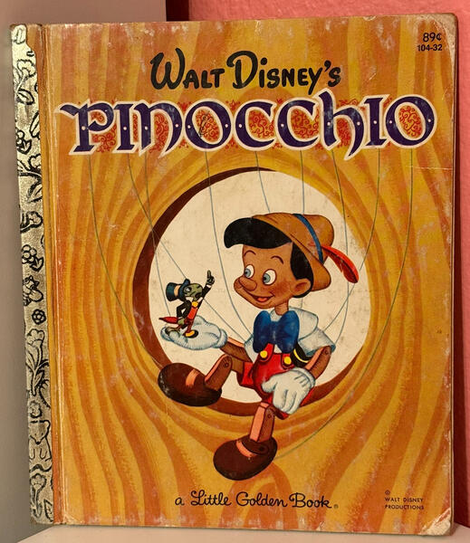 Pinocchio (1948 copyright) Item #SG18