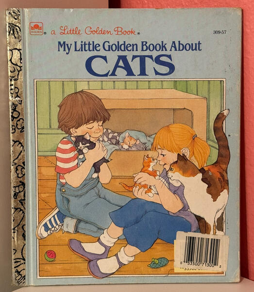 My Little Golden Book About Cats (1988 copyright) Item #SG12