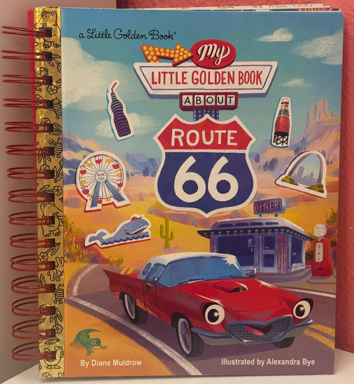 My Little Golden Book about Route 66 Item #PL8 - $45