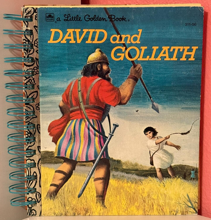 David and Goliath Item #PR34 - $40
