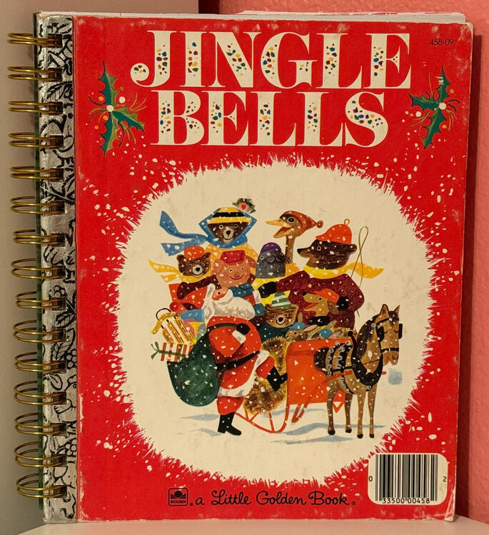 Jingle Bells (Red) Classic Journal Item #CL119 - $35