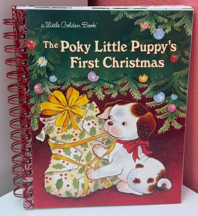 The Poky Little Puppy's First Christmas Classic Journal Item #CL108 - $35