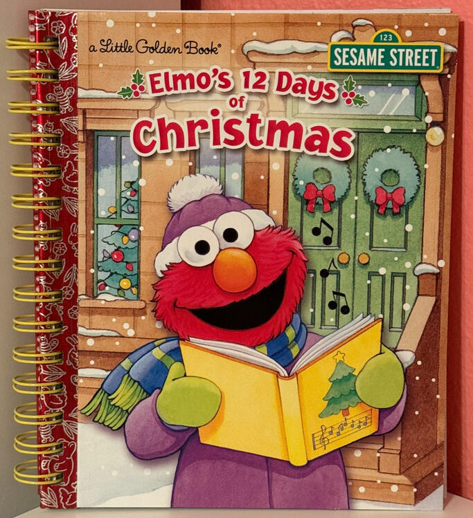 Elmo's 12 Days of Christmas Classic Journal Item #CL126 - $35
