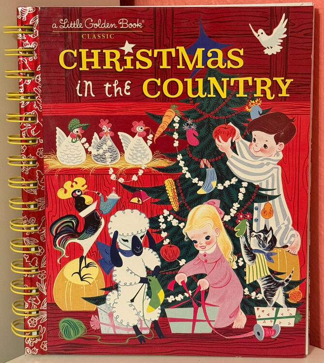 Christmas in the Country Christmas Planner Item #PL38 - $45