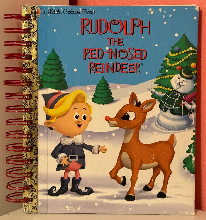 Rudolph the Red Nosed Reindeer Christmas Planner Item #PL41 - $45