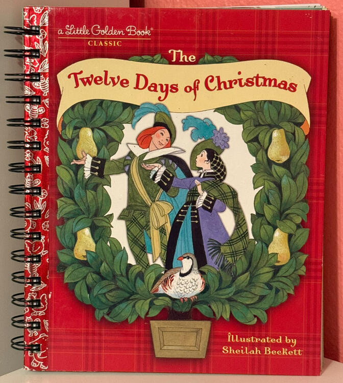 Twelve Days of Christmas Christmas Planner Item # PL39 - $45