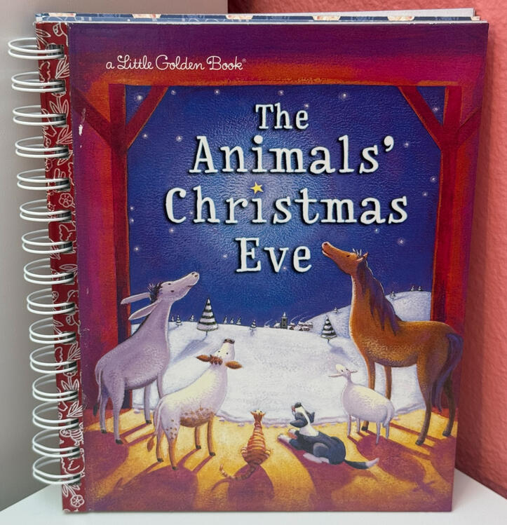 The Animals' Christmas Eve Classic Journal Item #CL110 - $35